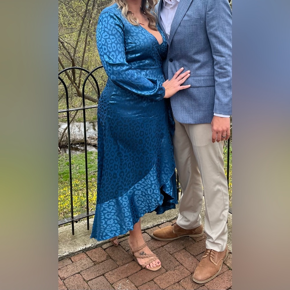 Cheetah Silk Dress